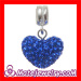 european Crystal Dangle Charm Bead