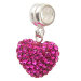 european Crystal Dangle Charm Bead