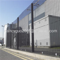 358 Security welded wire mesh fence/Anti-climb secure 358 railway fence