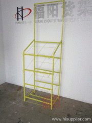 Wire display shelving