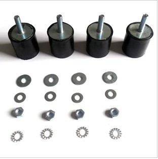 Rubber damper Rubber cushion assembly
