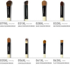 Pro 23 pcs High Quality Nylon Hair Makeup Cosmetic Brush Set with Black pouch