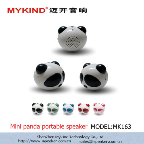 pocket size panda speaker;outdoor speaker;gift