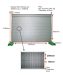 Welded wire mesh temporary fencing