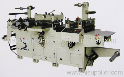 roll to roll or sheet die cutting machine