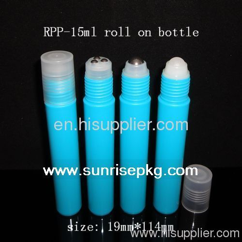 15ML plastic roll on bottle