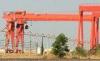 35 ton + 35 ton Double Girder Container Gantry Crane For Stocking Yard