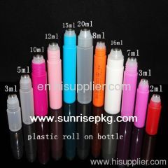 2ML~35ML roller bottle, roll on botte, plastic roll on bottle