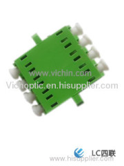 plastic LC fiber optic adaptor