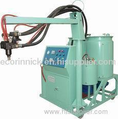 Elatomer Pu injection machine