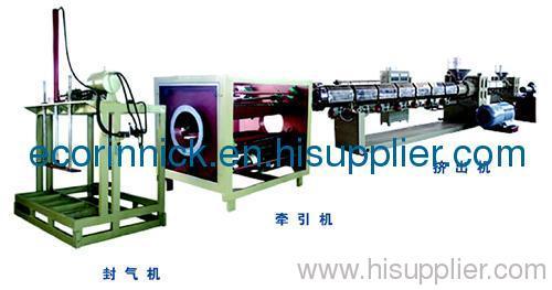 Large diameter PE insulation pipe foam extruder