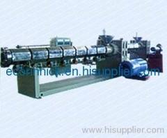HDPE large aperture gas pipe production line