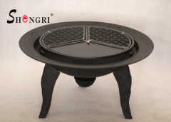 round cast iron bbq grills