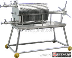 Manual filter press equipment