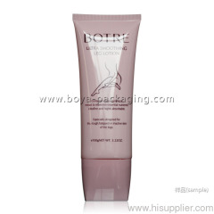 Cosmetic tube for leg lotion