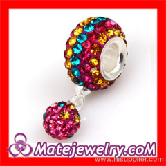 Dangle Swarovski Crystal european Charms