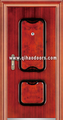 CE Entrance Fireproof Steel Single Door