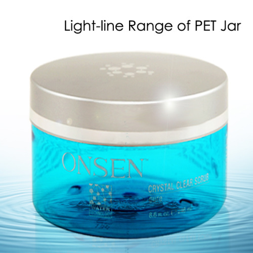 PET plastic cosmetic jar