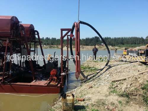 Double Jet Suction Gold Dredger