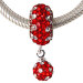 Swarovski Crystal Dangle Charm Beads