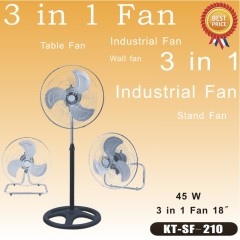 Industrial metal blades Stand Fan