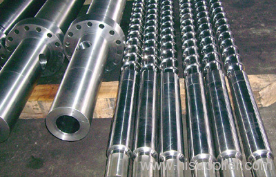 Screw and Barrel for injection molding machine