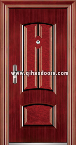 American Style Security Steel Entry Single Doors