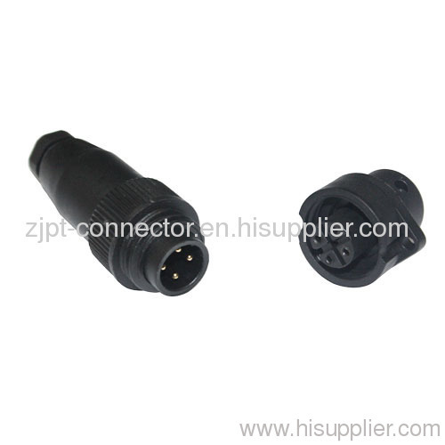Nylon shell IP67 cable connector