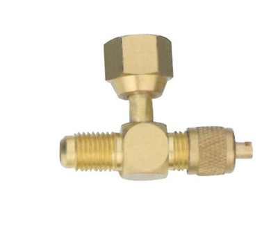 Union Tee With Swivel Nut & core Depressor