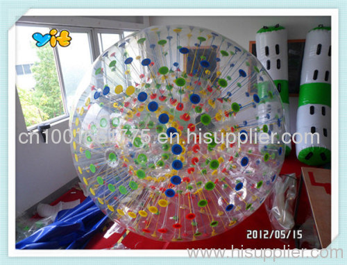 water zorb ball, Inflatable human hamster ball, aqua ball
