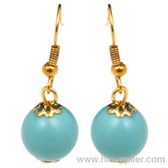 Handmade Women's Accessories J Crew Style Emerald Drop Earrings