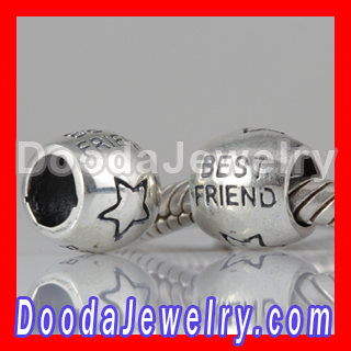 european Best Friend Charms Beads