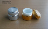 100g Anodized Aluminum container cream jar Cosmetic container Double wall jar inner plastic jar Hot sale Personal care