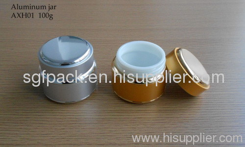 Cosmetic container Anodized Aluminum container