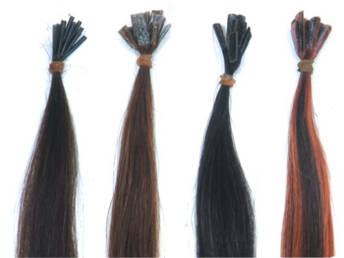 HAIR EXTENSION REMY HAIR KERATIN PRE-BONDED HAIR