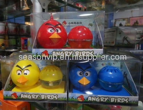 Angry bird air freshener for car