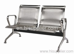 Stainless steel waiting chair