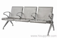 Attactive Aluminum Alloy Link Chair With Cushion