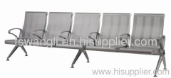 Attactive Aluminum Alloy Link Chair With Cushion