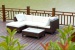 Patio rattan sofa for leisure outdoor life sets