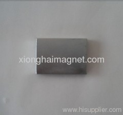 Neodymium Block Magnets China supplier Nickel-Plated Sintered NdFeB Magnets Block 42X30X6 Rare Earth Grade N38SH