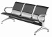 Silverline Steel Benches airport waiting area seating