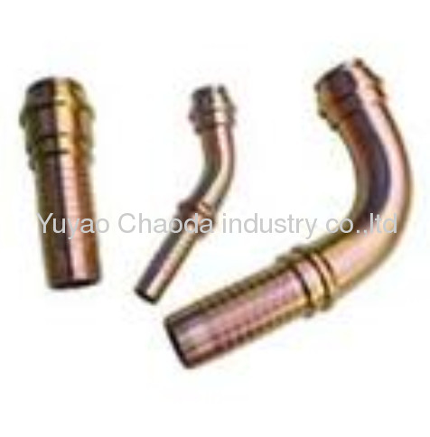 90°BSP FEMALE MULTISEAL SWAGED HOSE FITTING