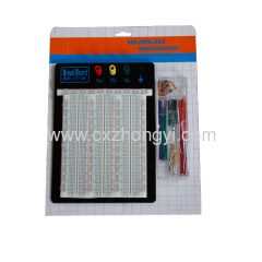 2390 points solderless breadboard + breadboard jumper wire kit