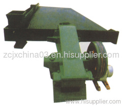 Automatic shaking bed used in selection metallic minerals