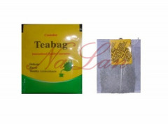 Tea Bag with Thread and Tag and Envelope