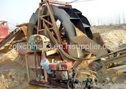 China competitive Screw sand washing machine for hot filling production line
