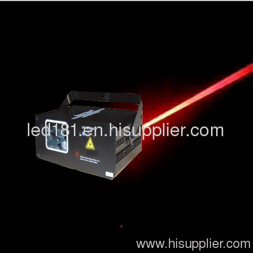 Wide angle red laser light