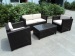 Patio assemble wicker sofa chair in 4pcs