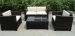 Patio assemble wicker sofa chair in 4pcs